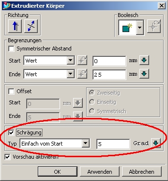 Extrudieren zwischen zwei Skizzen ( Siemens Digital Industries Software