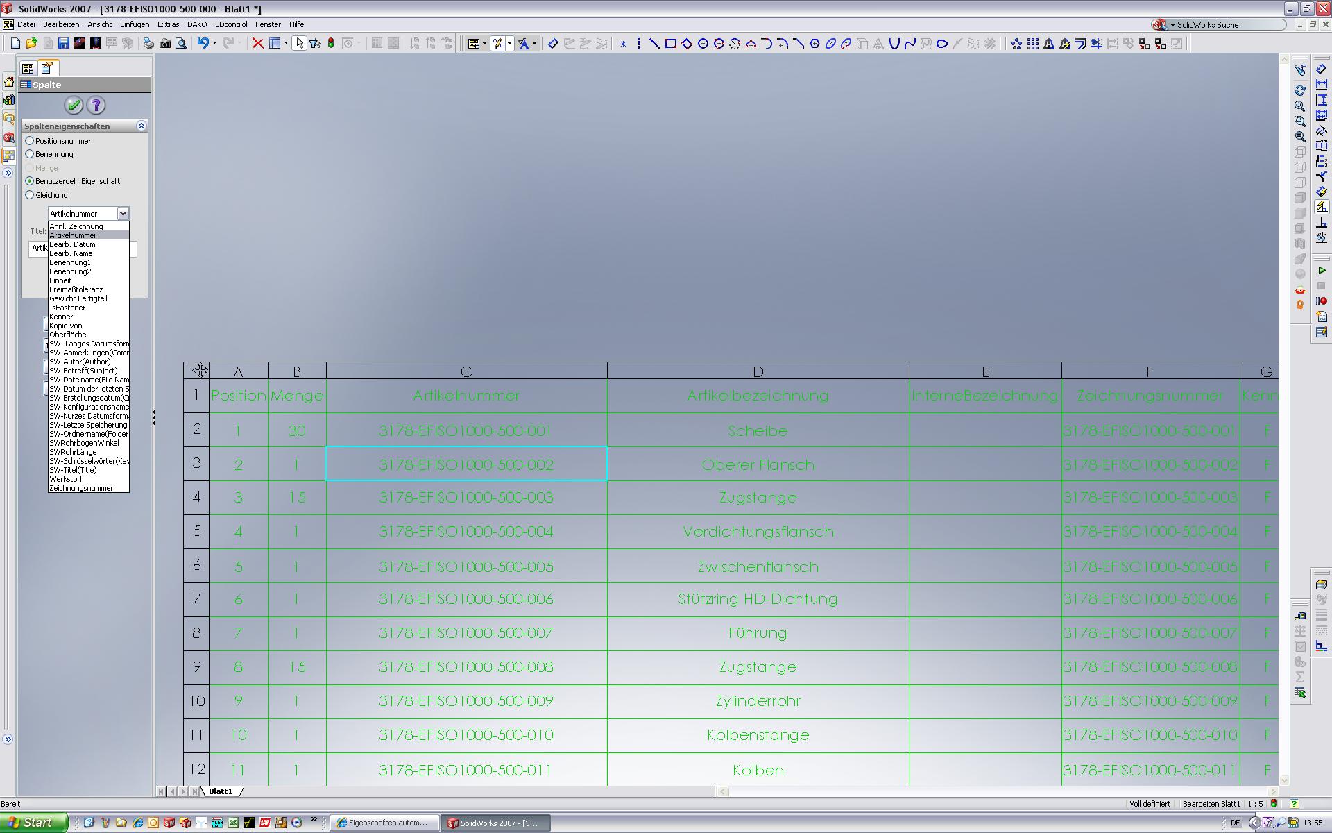 Eigenschaften automatisiert einfügen (DS SolidWorks/SolidWorks) - Foren ...