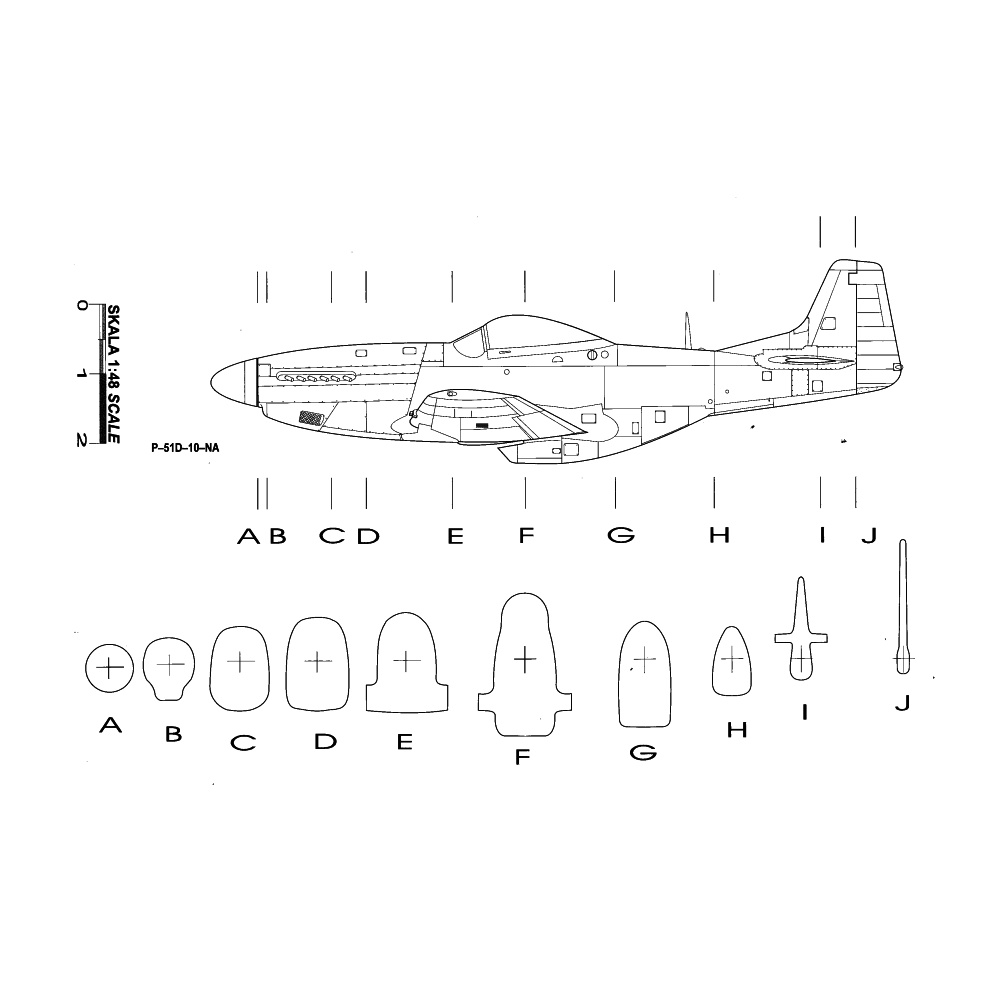 P 51d чертежи