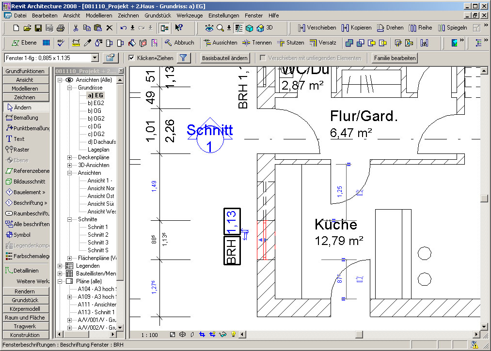 BRH dreistellig hinter Komma (Autodesk/Autodesk REVIT