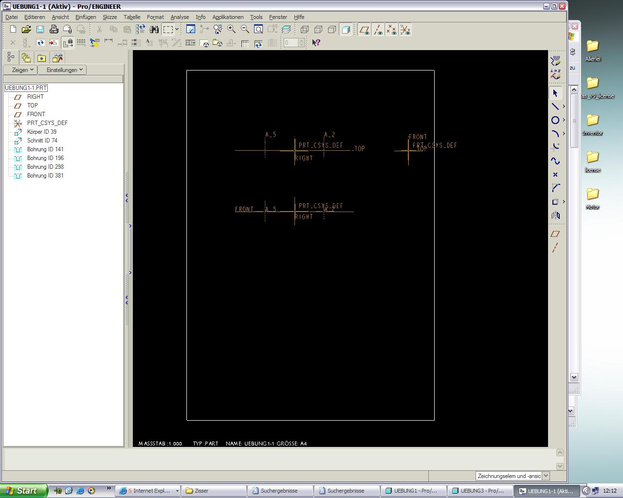 Proe Wildfire (PTC Engineering Solutions/Pro ENGINEER) - Foren auf CAD.de