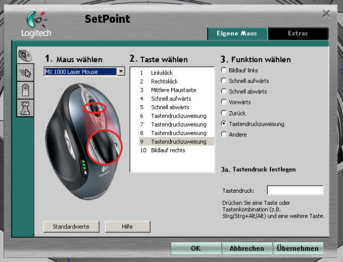 Mittlere Maustaste Problem mit Ansichtsrotation (DS SolidWorks