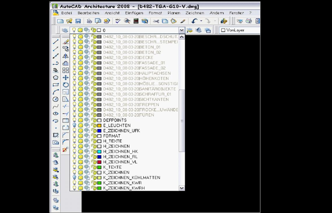 Xref layer namen im layer manager hell grau autodesk rund um autocad