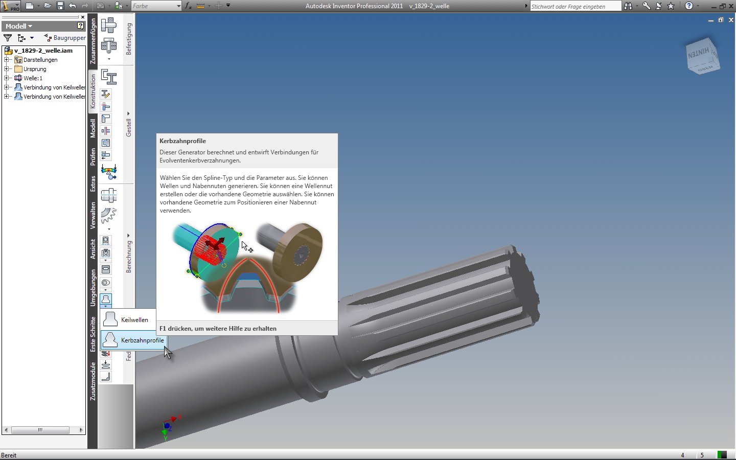 Zahnstange mit Zahnrad bewegen (Autodesk/Inventor) - Foren auf CAD.de