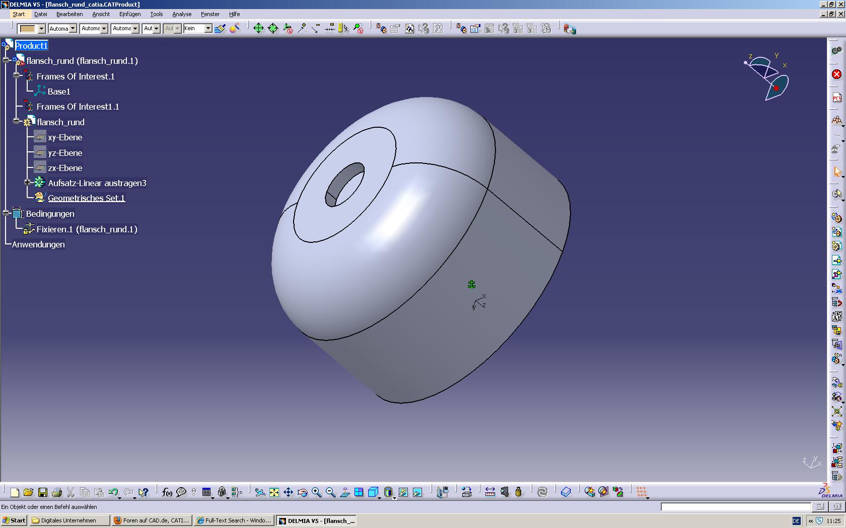 Delmia V5 Flansch An Roboter Montieren Dassault Systemes Plm Solutions Catia V5 Allgemein Foren Auf Cad De