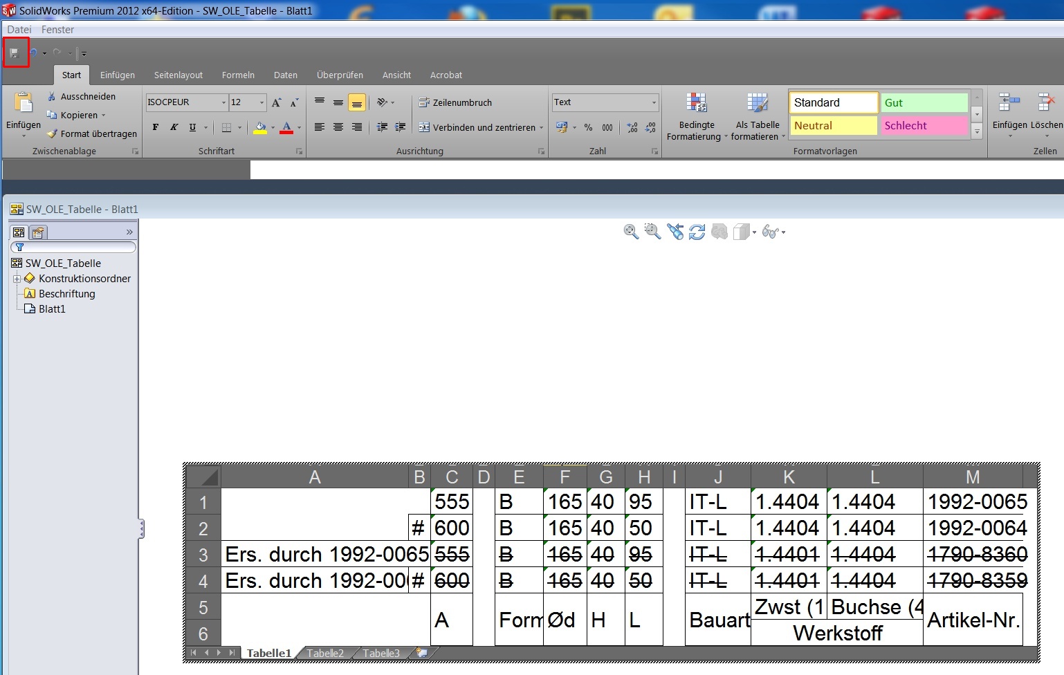 APIZugriff auf OLEObjekte in SWZeichnung (DS SolidWorks/SolidWorks) Foren auf CAD.de
