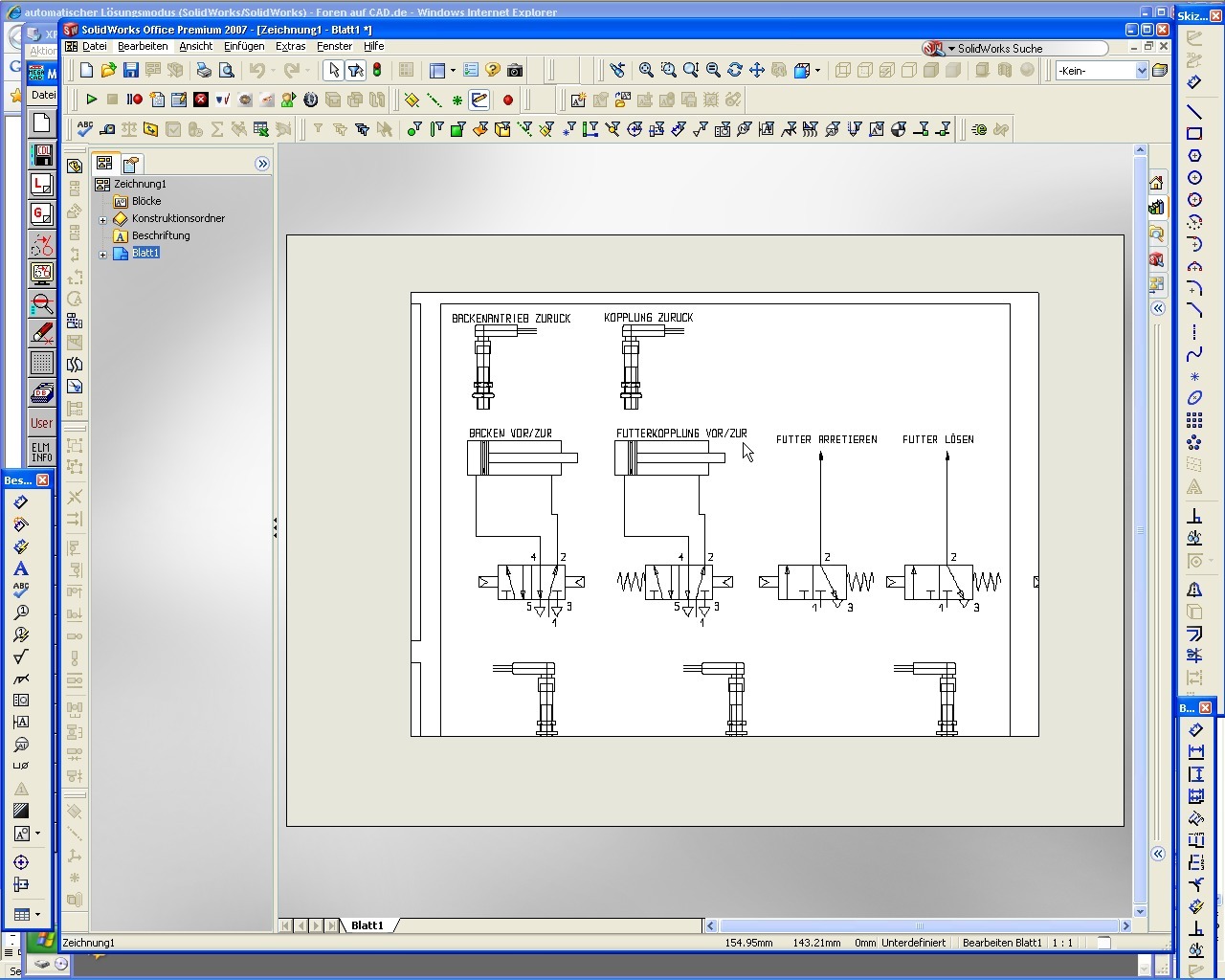 automatischer Lösungsmodus (DS SolidWorks/SolidWorks) - Foren auf CAD.de